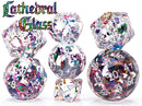 Dice - Double Dice - CATHEDRAL GLASS