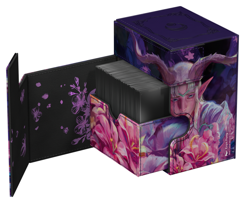 Deck Box - Twin Flip N Tray - Xenoskin MTG Lorwyn Eclipsed - ELVES 133+