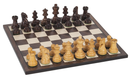 Board Games - WE Games - Walnut 12" Chess Set (Chocolate)