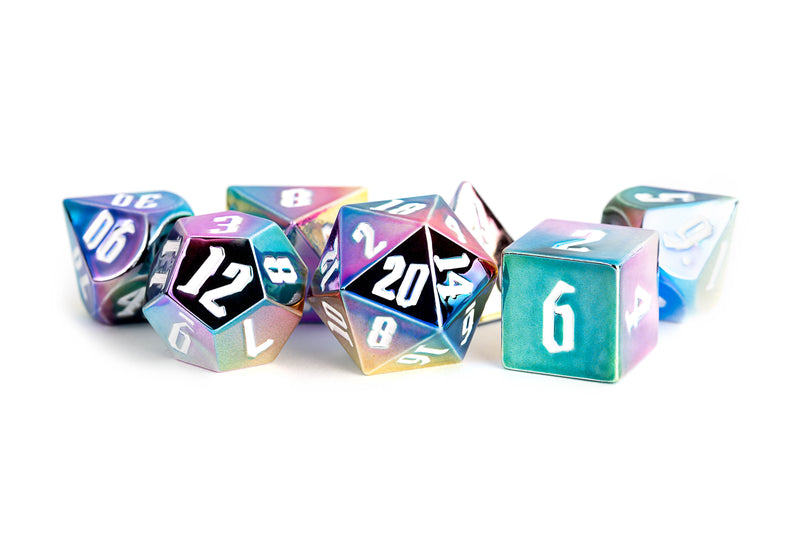Dice - Fanroll -  Oil Rainbow