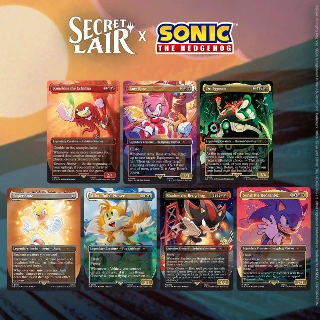 Secret Lair: Sonic the Hedgehog - Friends and Foes