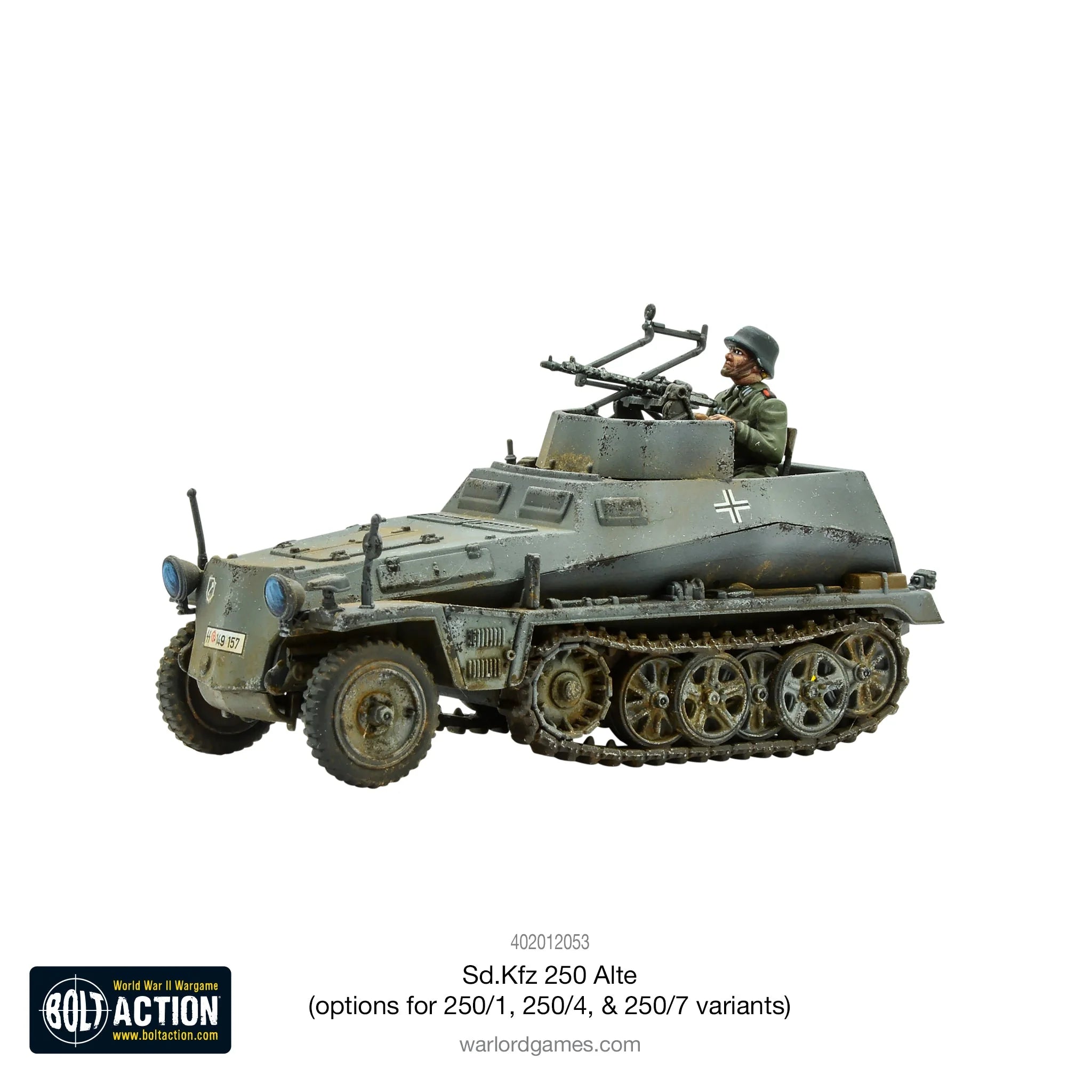 Warlord Games - Bolt Action - German SD.Kfz. 250 (Alte) 250/1, 250/4, 250/7 | Event Horizon Hobbies CA
