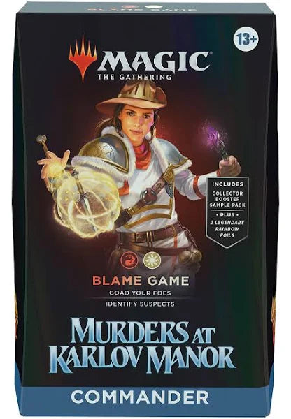 MTG - Murders at Karlov Manor - Commander Deck - Blame Game | Event Horizon Hobbies CA