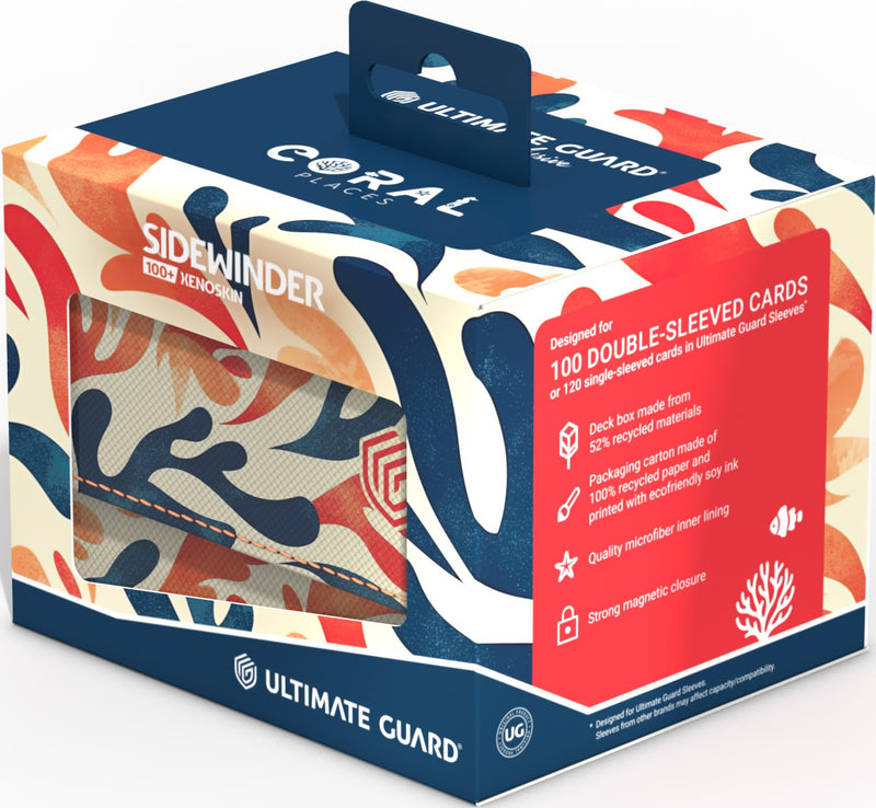 Deck Box - Sidewinder - 100+ Xenoskin 2025 Exclusive Coral
