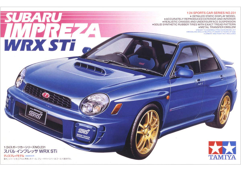 Model Kit - Tamiya - Subaru Impreza WRX STi 1/24