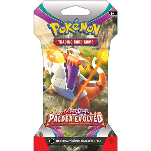 Pokemon - Paladea Evolved- Sleeved Booster Pack | Event Horizon Hobbies CA