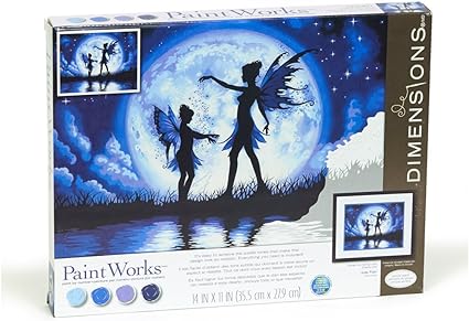 PaintWorks - Paint By Numbers - Twilight Silhouette | Event Horizon Hobbies CA