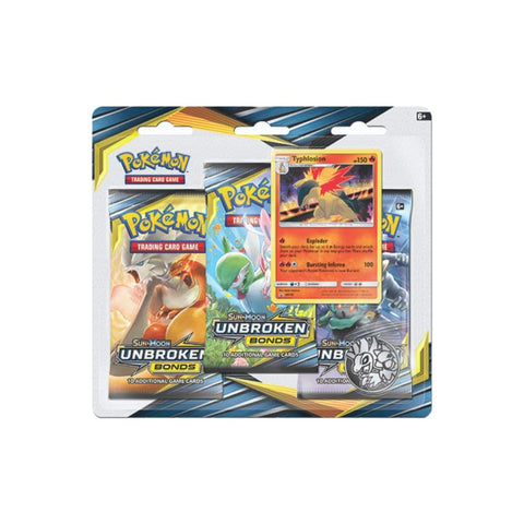 Pokemon - SM: Unbroken Bonds - 3-Pack Blister