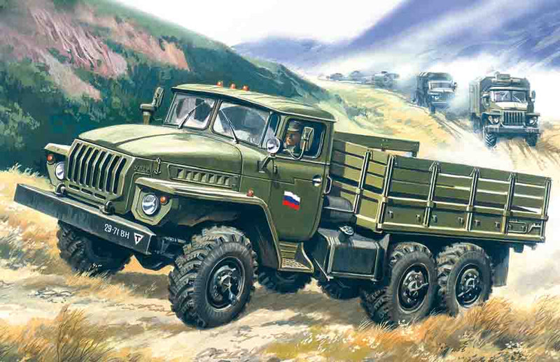 Model Kit - ICM - Ural 4320