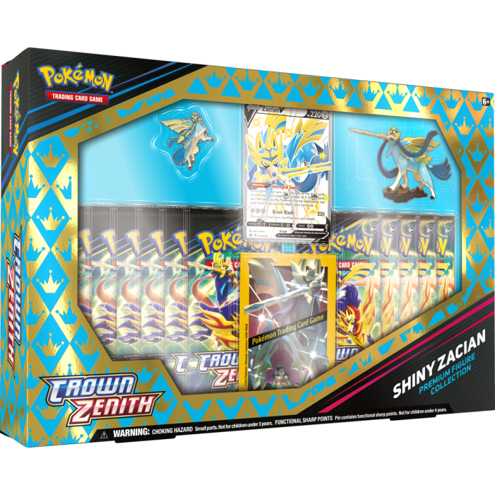 Pokemon - Crown Zenith - Shiny Zacian | Event Horizon Hobbies CA