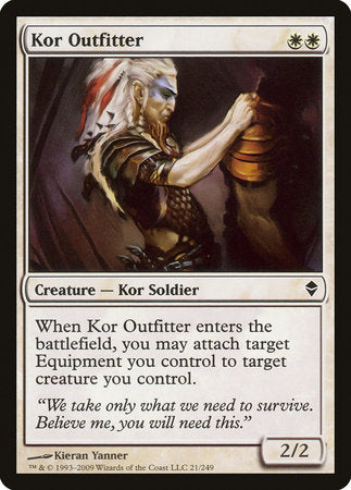 Kor Outfitter [Zendikar] | Event Horizon Hobbies CA
