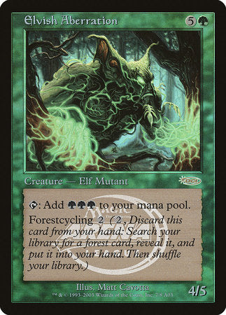 Elvish Aberration [Arena League 2003] | Event Horizon Hobbies CA