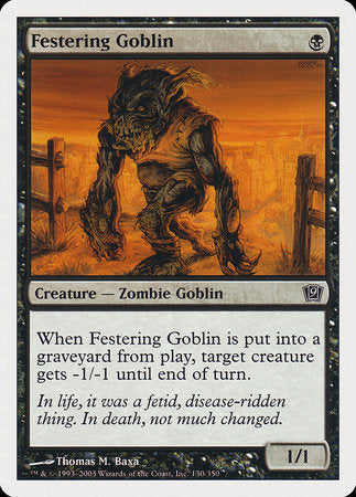Festering Goblin [Ninth Edition] | Event Horizon Hobbies CA
