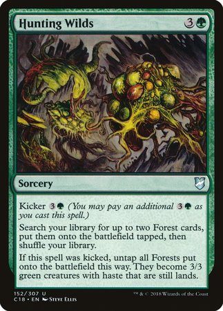 Hunting Wilds [Commander 2018] | Event Horizon Hobbies CA