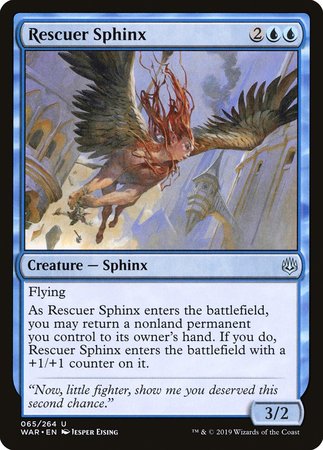 Rescuer Sphinx [War of the Spark] | Event Horizon Hobbies CA