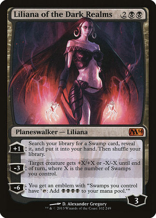 Liliana of the Dark Realms [Magic 2014] | Event Horizon Hobbies CA