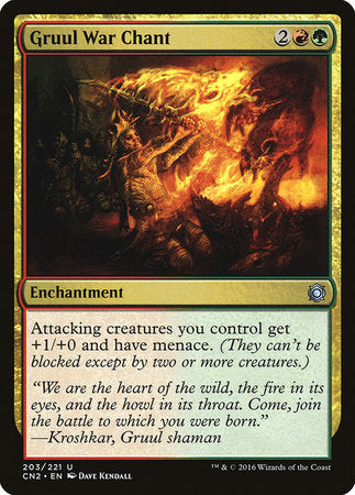 Gruul War Chant [Conspiracy: Take the Crown] | Event Horizon Hobbies CA