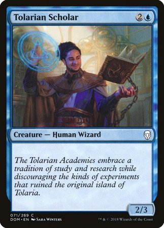 Tolarian Scholar [Dominaria] | Event Horizon Hobbies CA