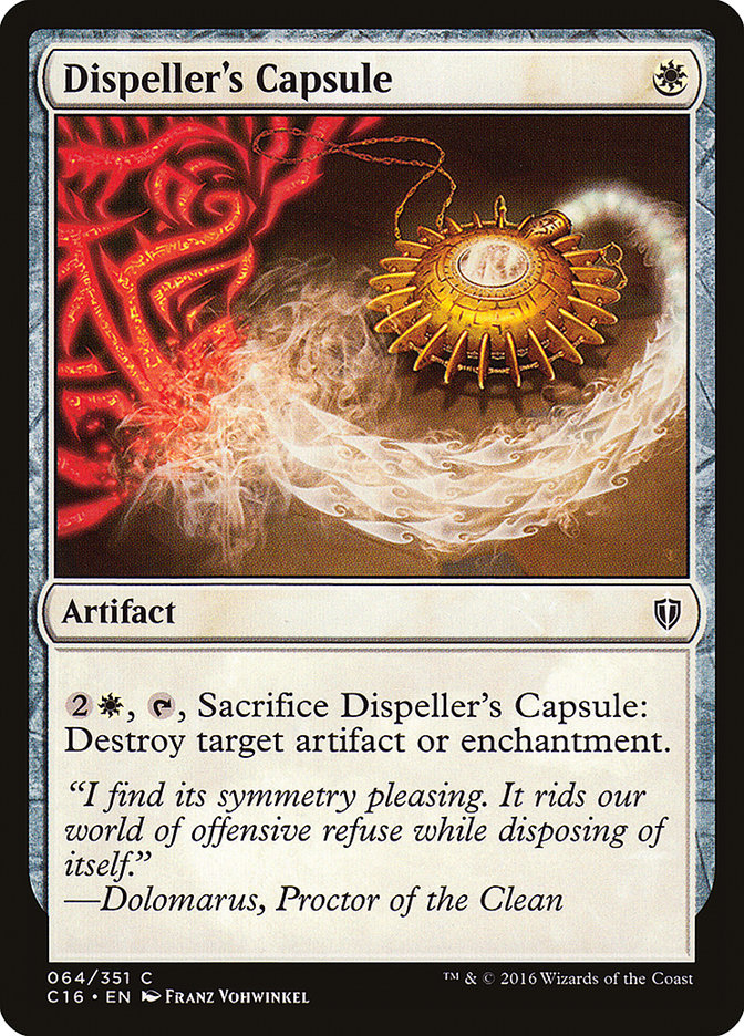 Dispeller's Capsule [Commander 2016] | Event Horizon Hobbies CA