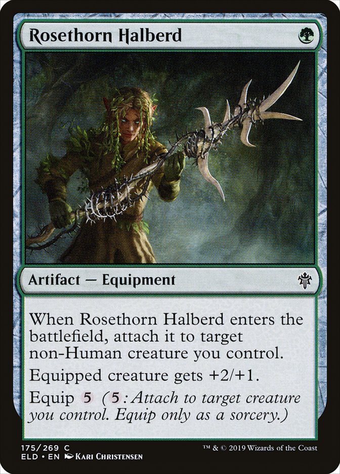 Rosethorn Halberd [Throne of Eldraine] | Event Horizon Hobbies CA