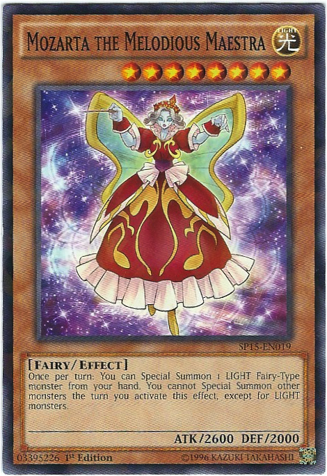 Mozarta the Melodious Maestra [SP15-EN019] Shatterfoil Rare
