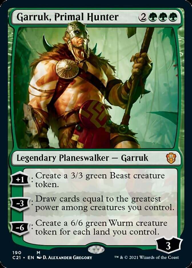 Garruk, Primal Hunter [Commander 2021] | Event Horizon Hobbies CA