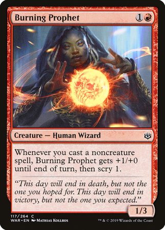 Burning Prophet [War of the Spark] | Event Horizon Hobbies CA