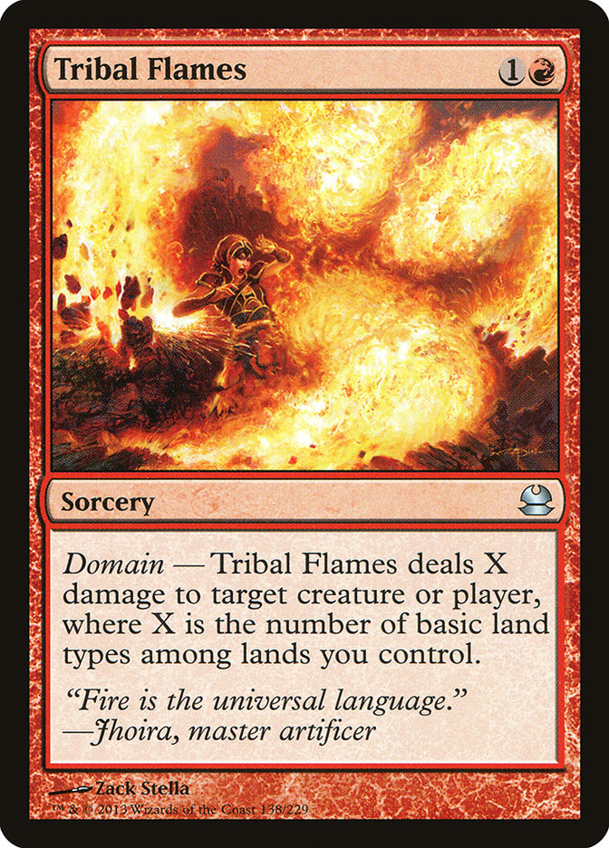 Tribal Flames [Modern Masters] | Event Horizon Hobbies CA