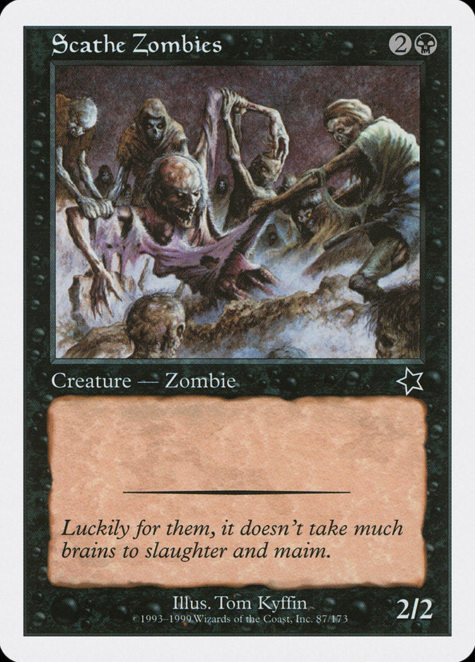 Scathe Zombies [Starter 1999] | Event Horizon Hobbies CA