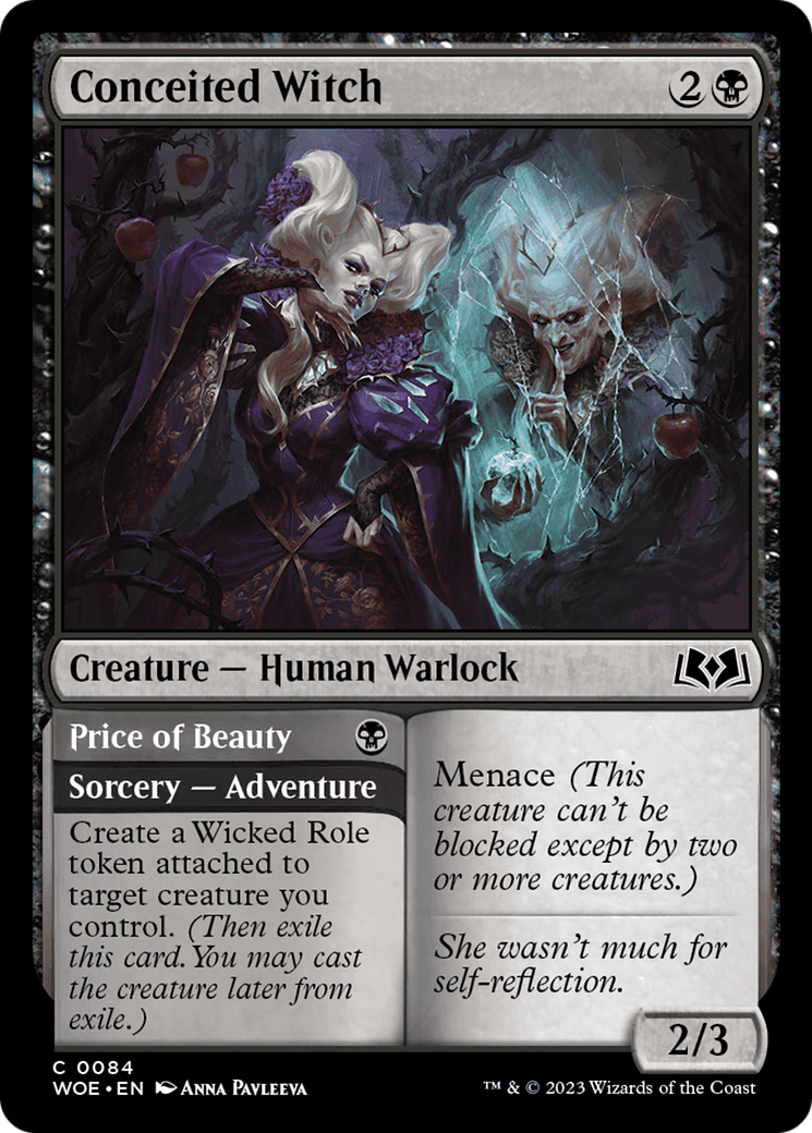 Conceited Witch // Price of Beauty [Wilds of Eldraine] | Event Horizon Hobbies CA