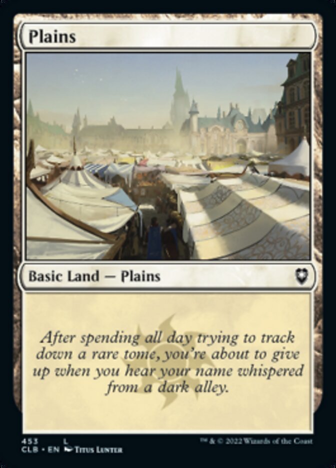 Plains (453) [Commander Legends: Battle for Baldur's Gate] | Event Horizon Hobbies CA