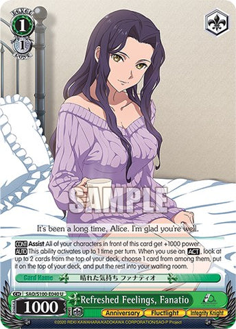 Refreshed Feelings, Fanatio [Sword Art Online Animation 10th Anniversary]