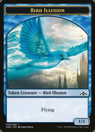Bird Illusion Token [Guilds of Ravnica Tokens] | Event Horizon Hobbies CA