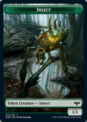 Insect // Spirit (003) Double-sided Token [Innistrad: Crimson Vow Tokens] | Event Horizon Hobbies CA