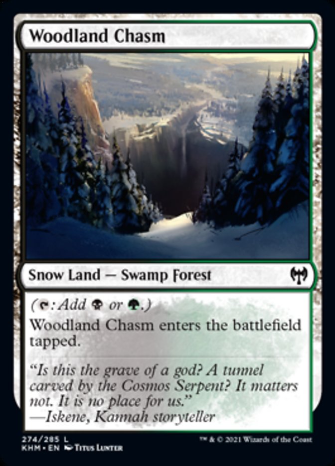 Woodland Chasm [Kaldheim] | Event Horizon Hobbies CA