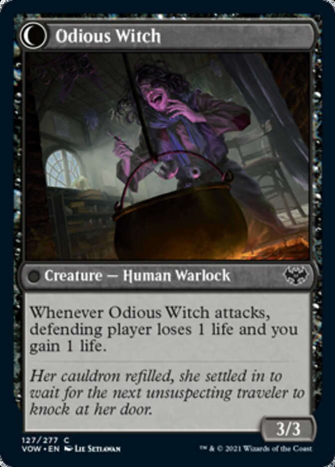 Ragged Recluse // Odious Witch [Innistrad: Crimson Vow] | Event Horizon Hobbies CA