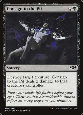 Consign to the Pit [Ravnica Allegiance] | Event Horizon Hobbies CA