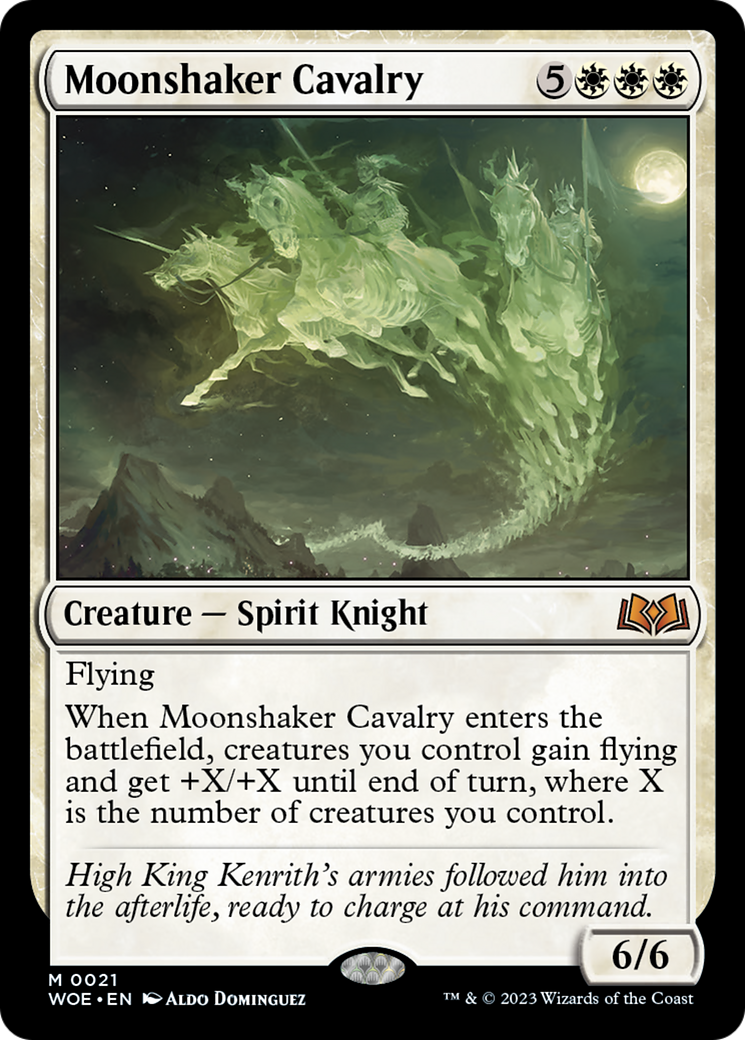 Moonshaker Cavalry [Wilds of Eldraine] | Event Horizon Hobbies CA