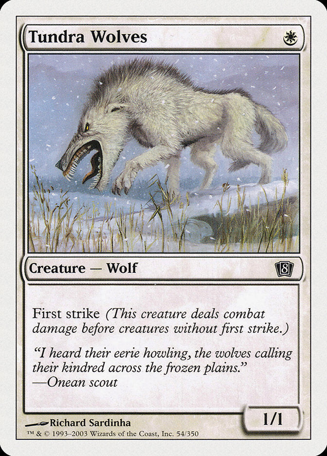 Tundra Wolves [Eighth Edition] | Event Horizon Hobbies CA
