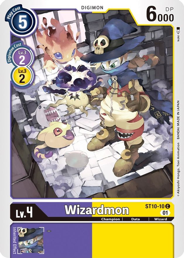 Wizardmon [ST10-10] [Starter Deck: Parallel World Tactician] | Event Horizon Hobbies CA