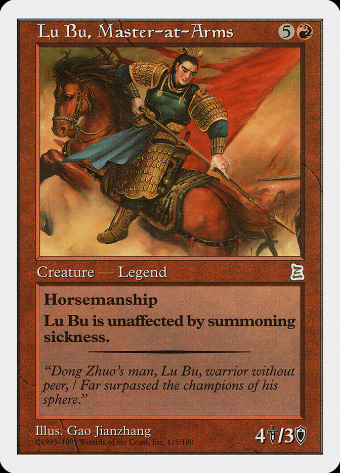 Lu Bu, Master-at-Arms [Portal Three Kingdoms] | Event Horizon Hobbies CA