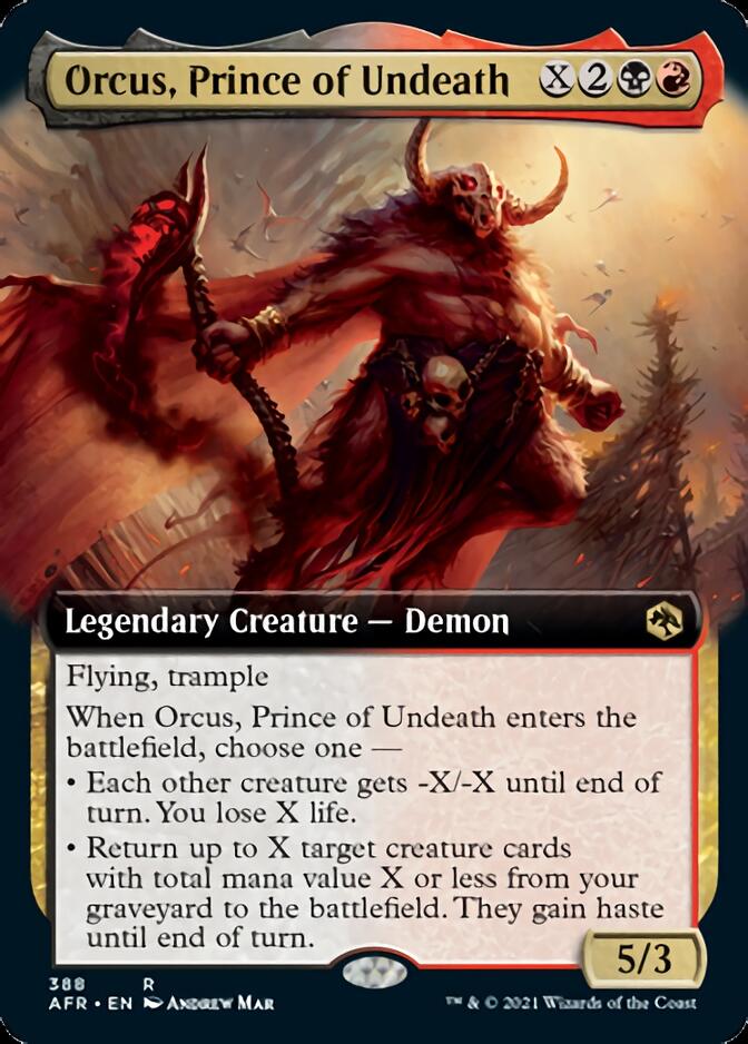 Orcus, Prince of Undeath (Extended) [Dungeons & Dragons: Adventures in the Forgotten Realms] | Event Horizon Hobbies CA