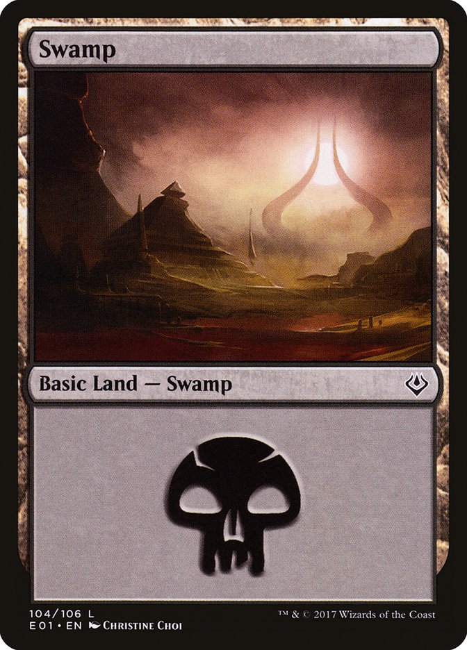 Swamp (104) [Archenemy: Nicol Bolas] | Event Horizon Hobbies CA