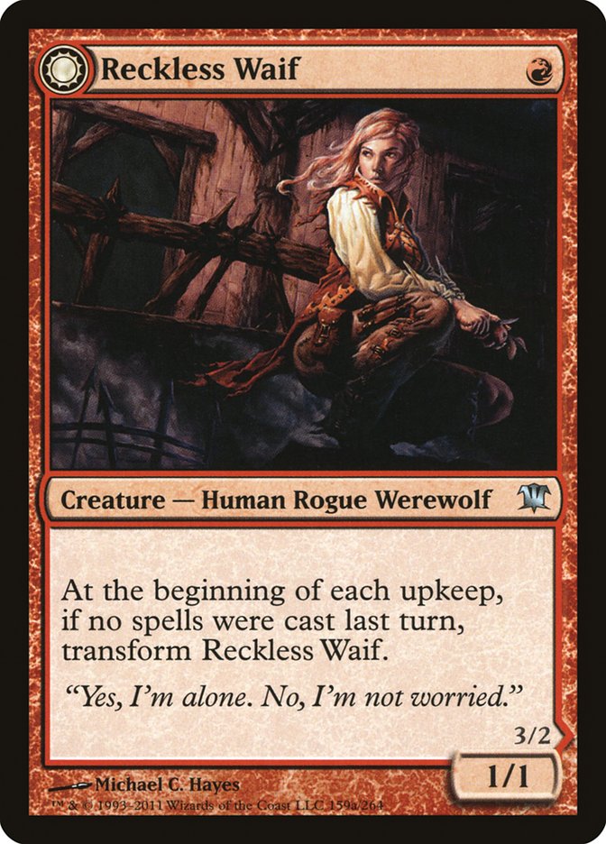 Reckless Waif // Merciless Predator [Innistrad] | Event Horizon Hobbies CA