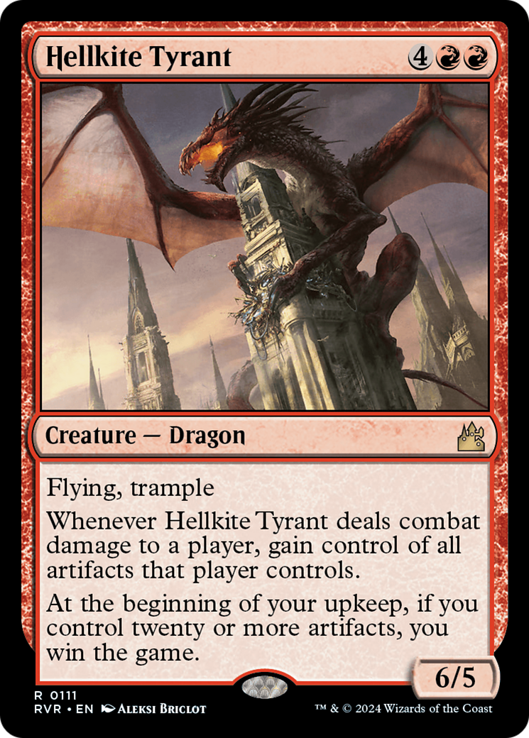 Hellkite Tyrant [Ravnica Remastered] | Event Horizon Hobbies CA