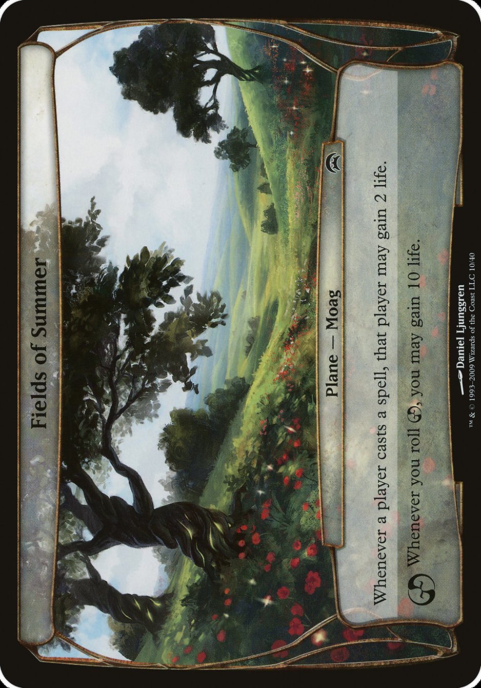 Fields of Summer (Planes) [Planechase Planes] | Event Horizon Hobbies CA