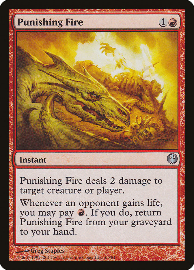 Punishing Fire [Duel Decks: Knights vs. Dragons] | Event Horizon Hobbies CA