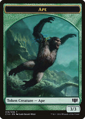 Ape // Zombie (011/036) Double-sided Token [Commander 2014 Tokens] | Event Horizon Hobbies CA