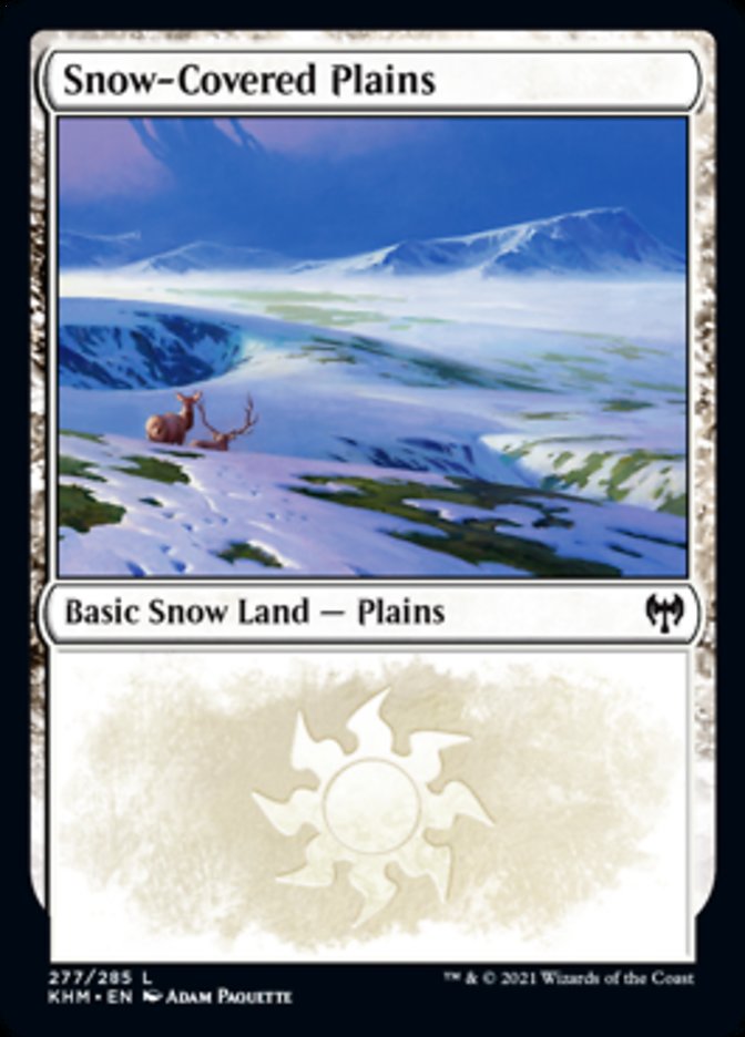 Snow-Covered Plains (277) [Kaldheim] | Event Horizon Hobbies CA