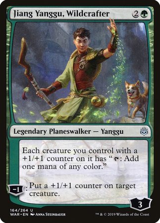 Jiang Yanggu, Wildcrafter [War of the Spark] | Event Horizon Hobbies CA